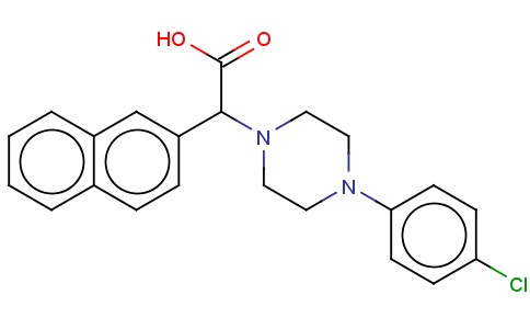[4-(4-CHLORO-PHENYL)-PIPERAZIN-1-YL]-NAPHTHALEN-2-YL-ACETIC ACID